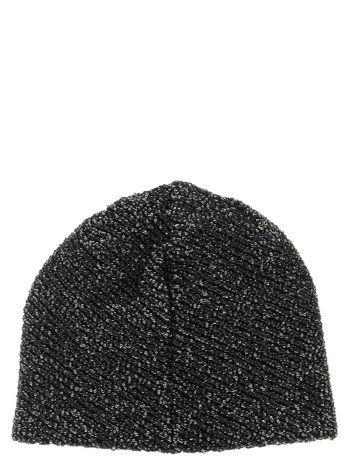 'Jude' beanie with micro sequins