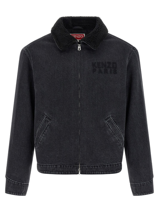 'KENZO Happy Tiger' denim jacket