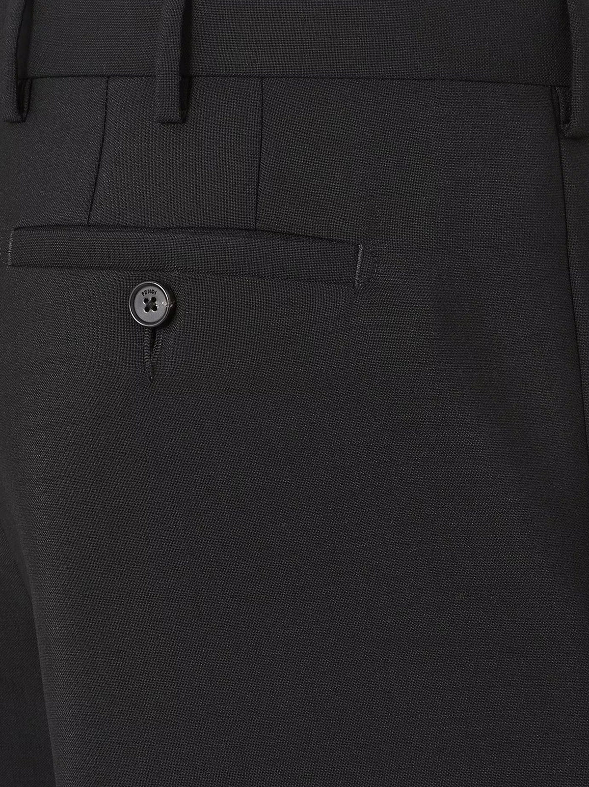Kid mohair trousers