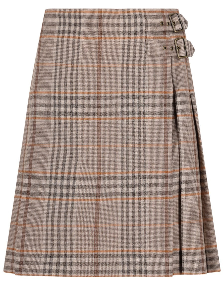 Kilt in Lana Check