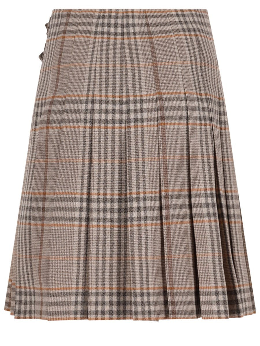 Kilt in Lana Check