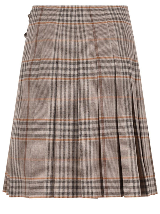 Kilt in Lana Check