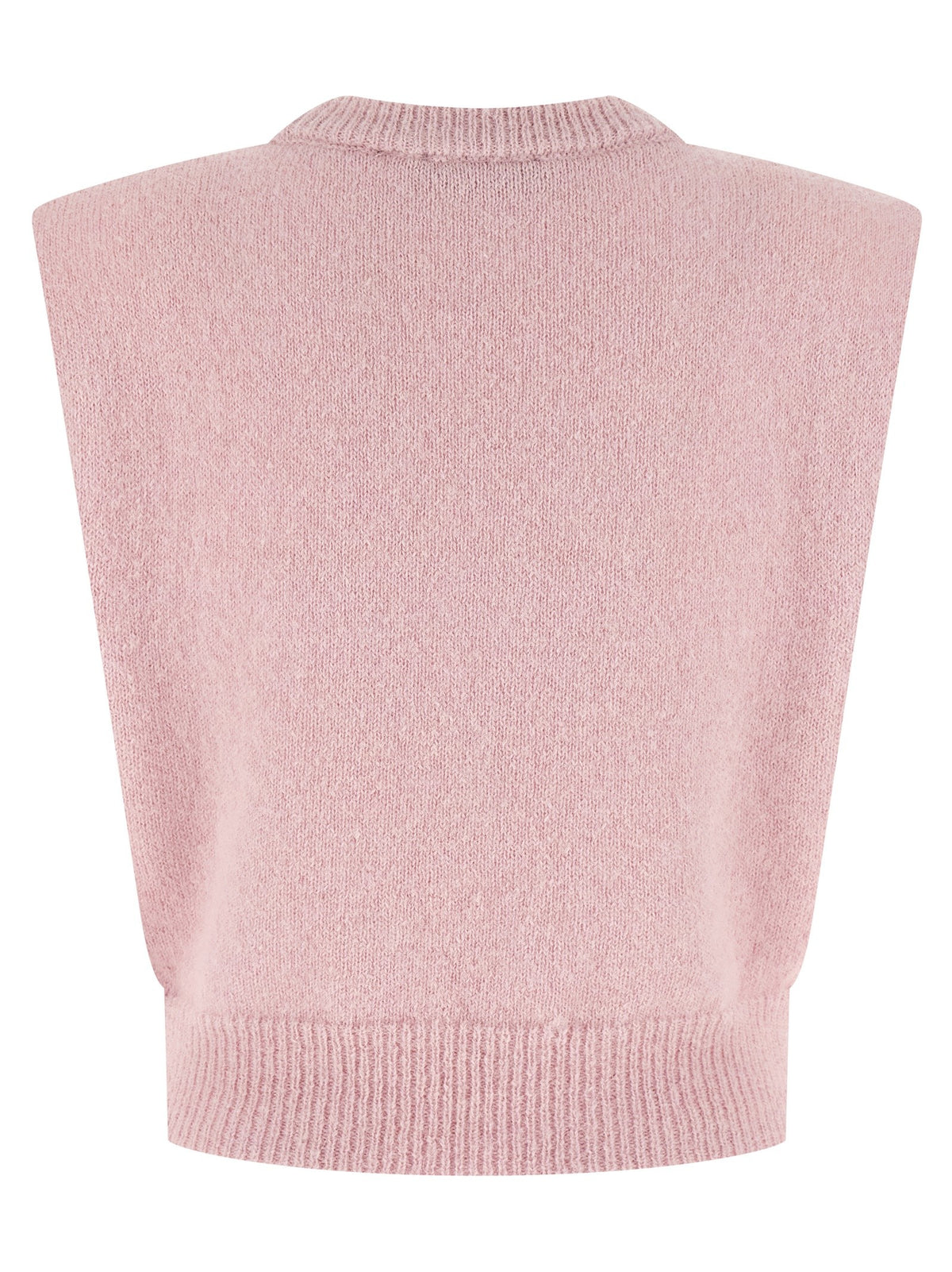 'Knit Cropped' vest