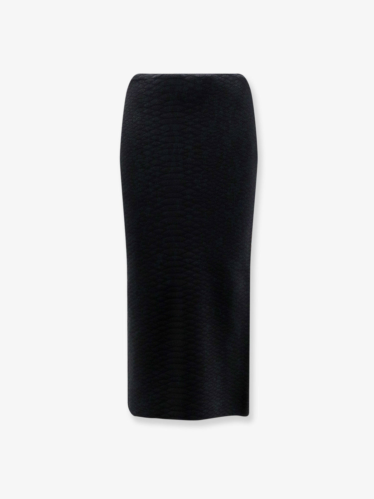 Knit midi skirt