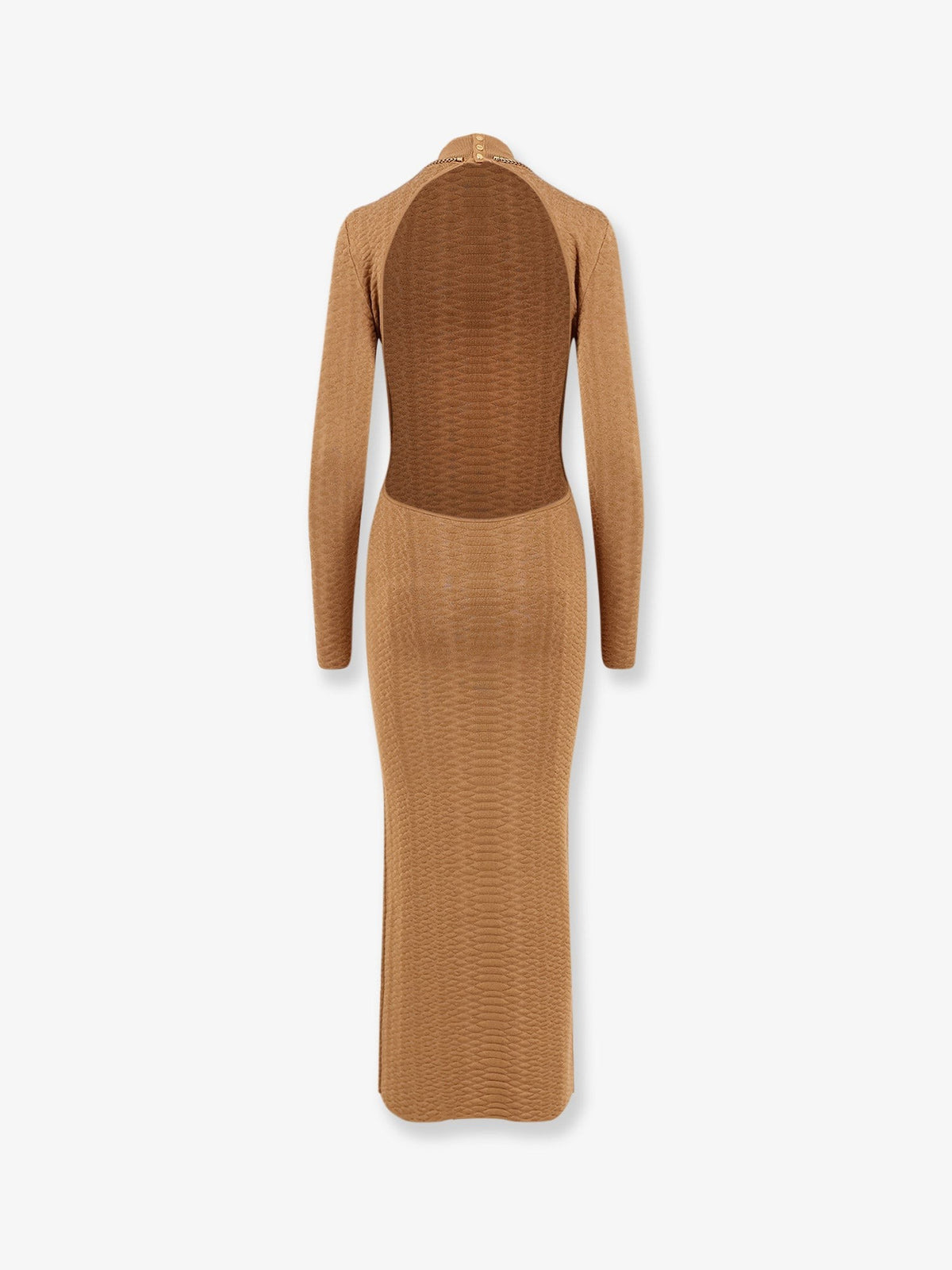 Knitted dress with Snake detail