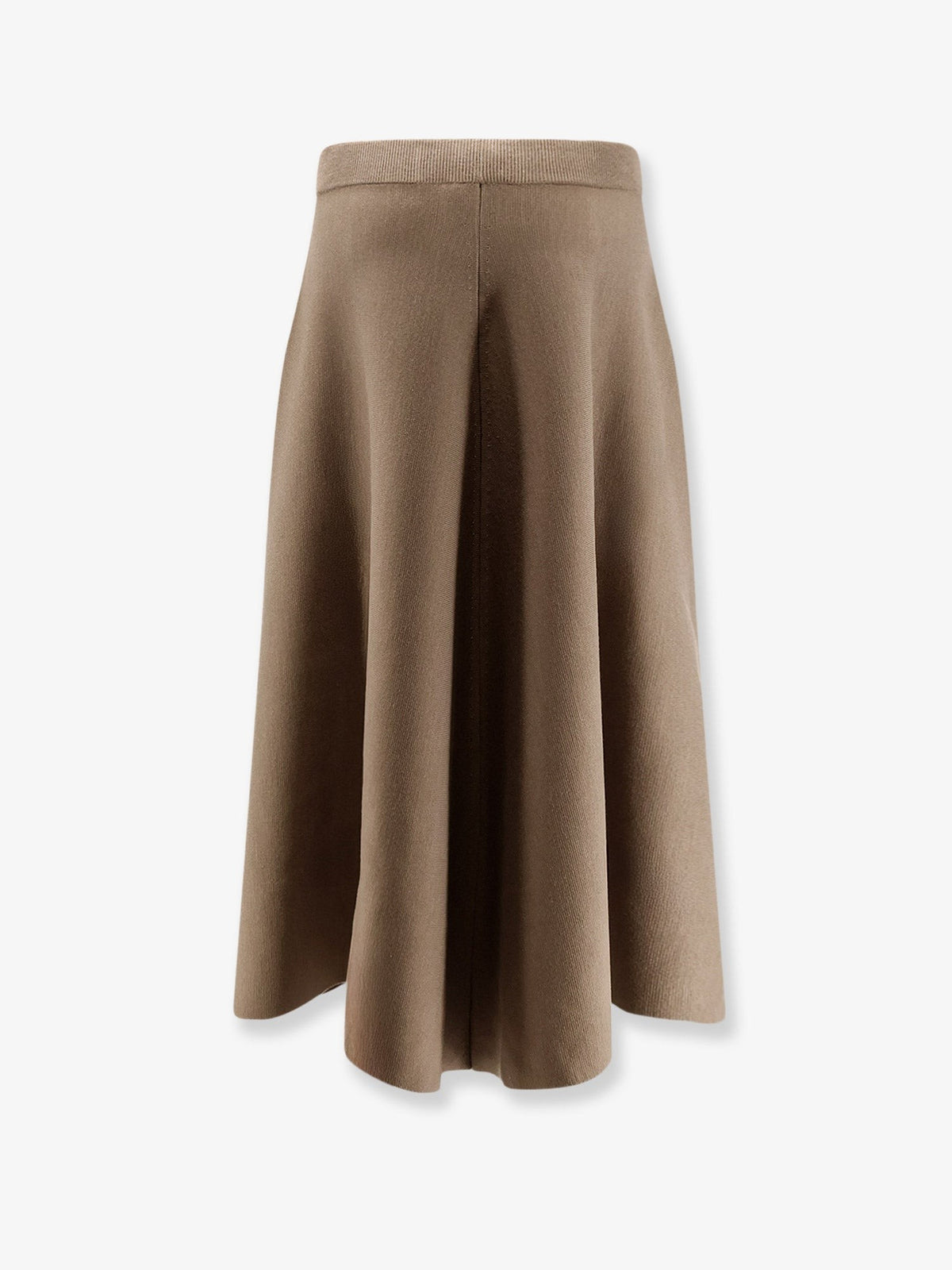 Knitted long skirt