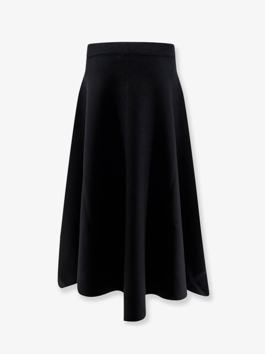 Knitted long skirt