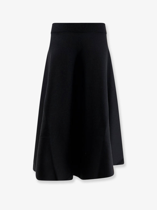 Knitted long skirt