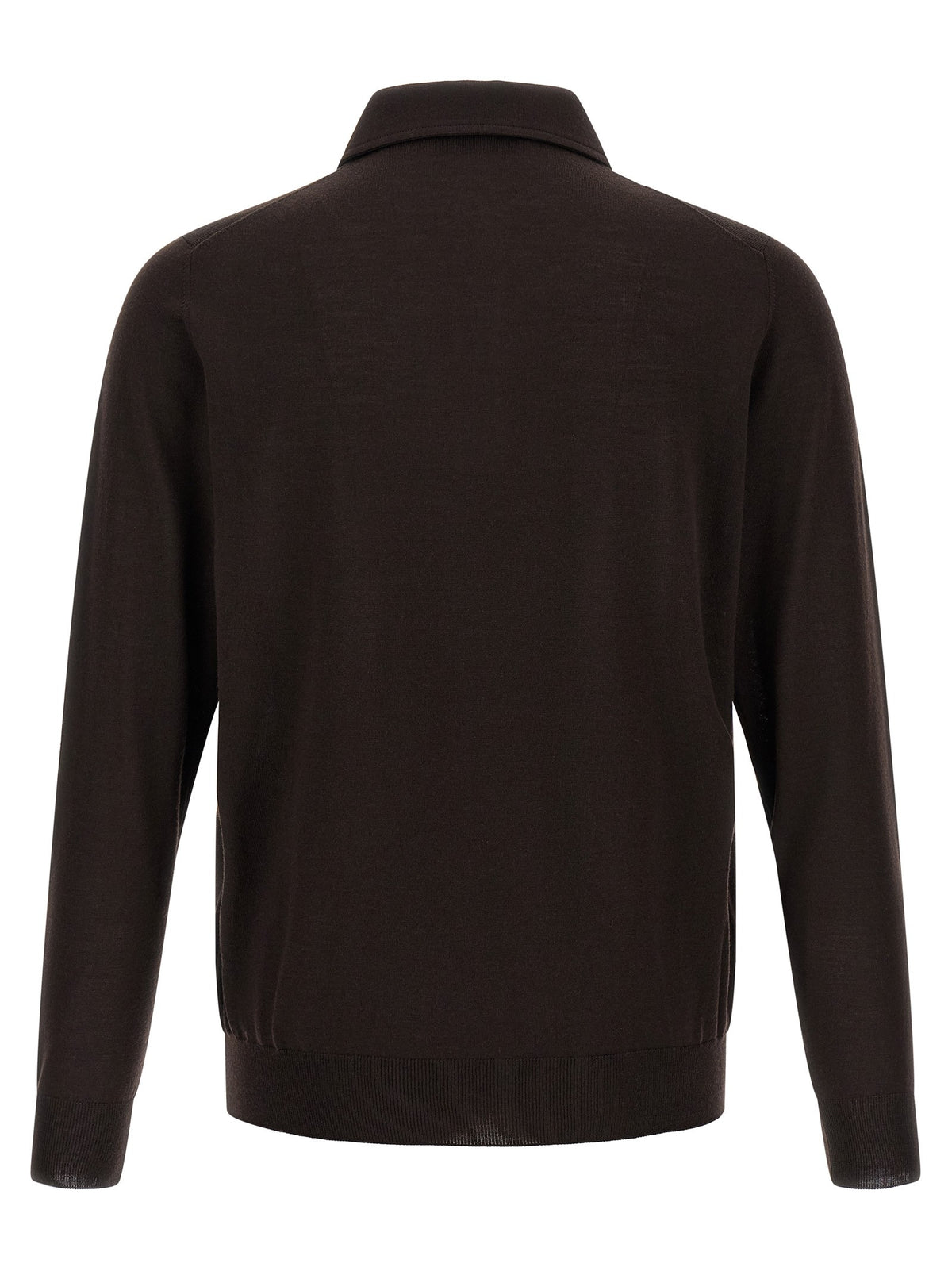 Knitted polo shirt