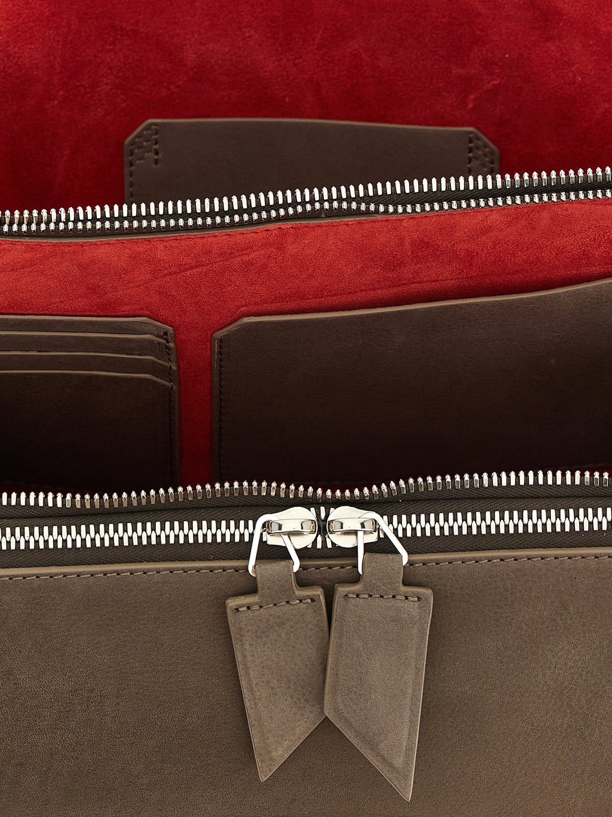 L'altra Di Milano suede shoulder bag