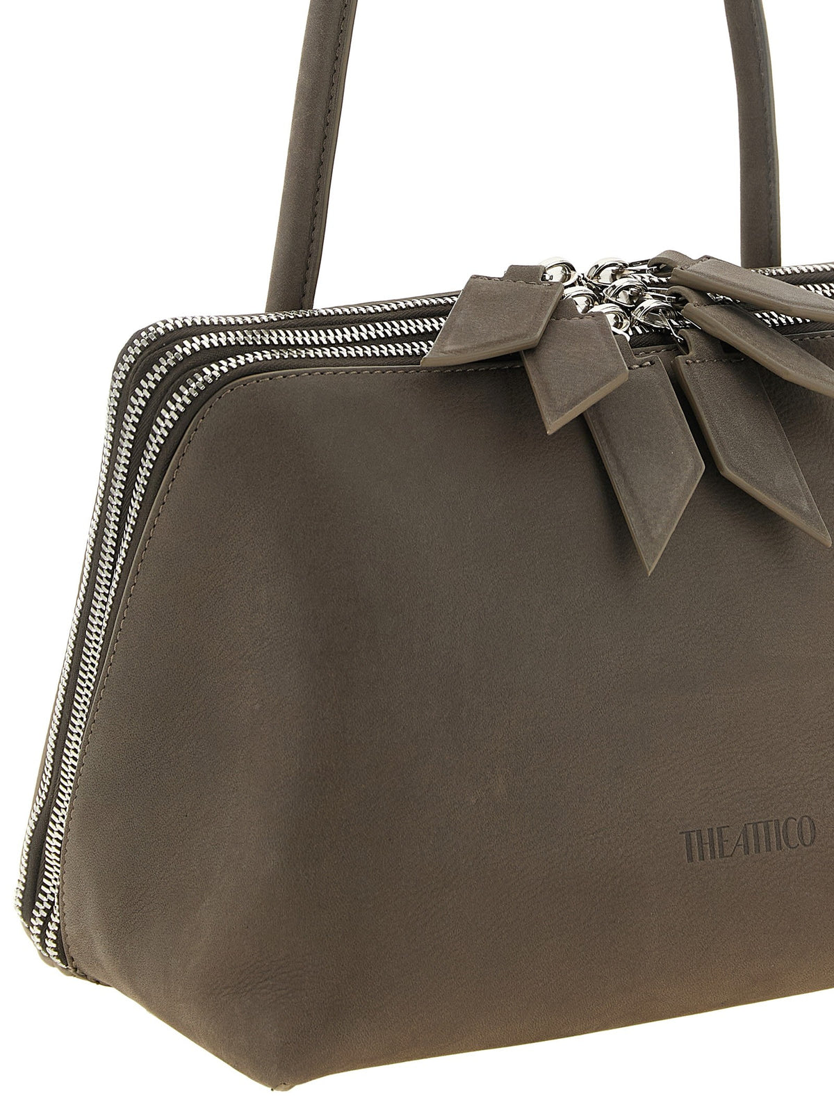 L'altra Di Milano suede shoulder bag