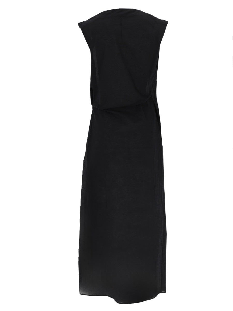 "LA ROBE DRAP" MIDI DRESS