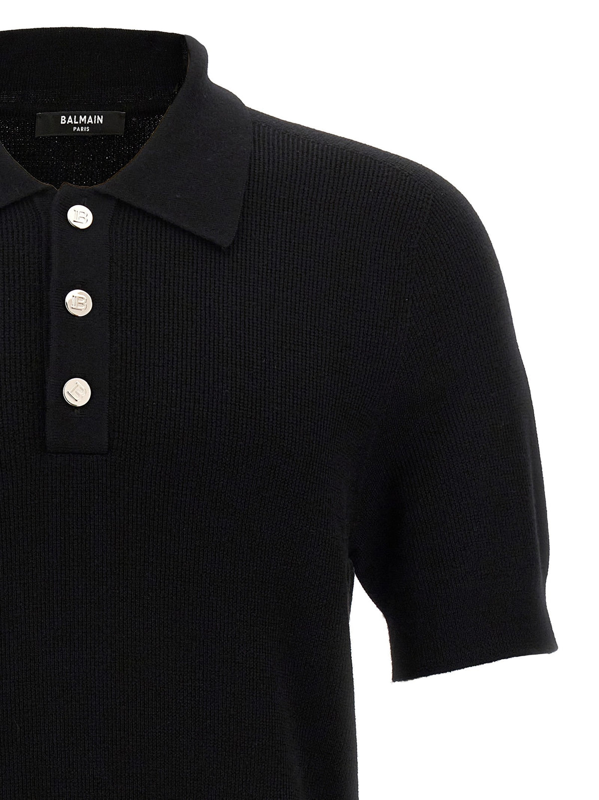 'Label' polo shirt