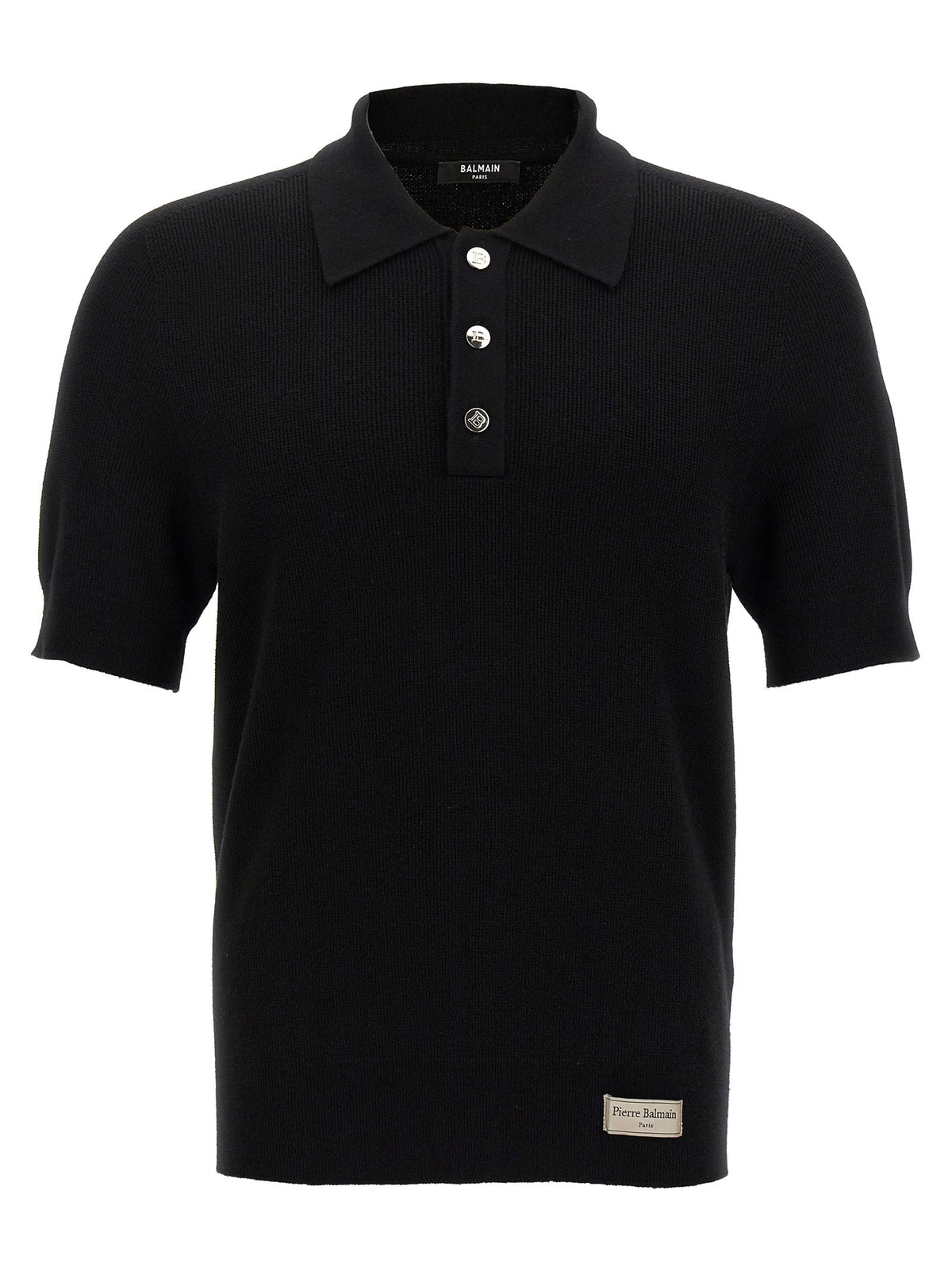 'Label' polo shirt