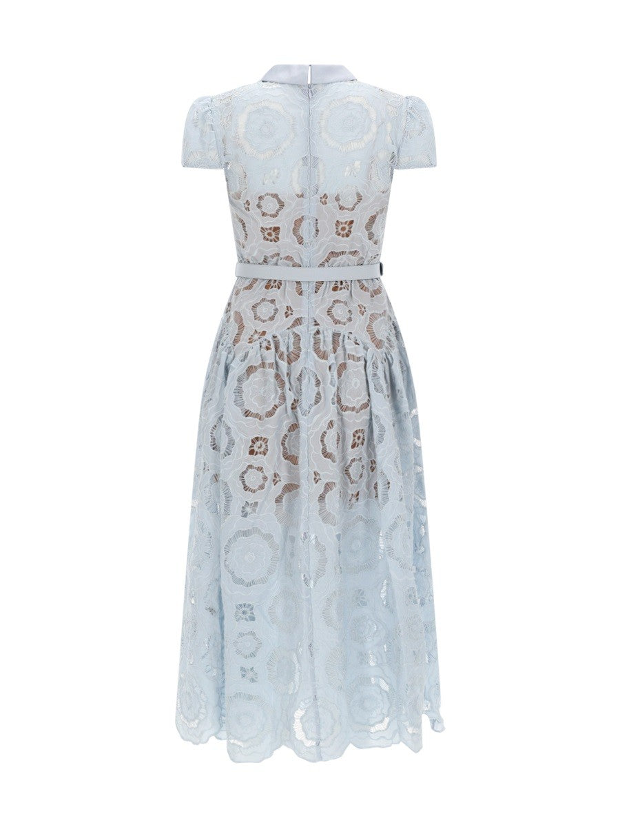 LACE MIDI DRESS