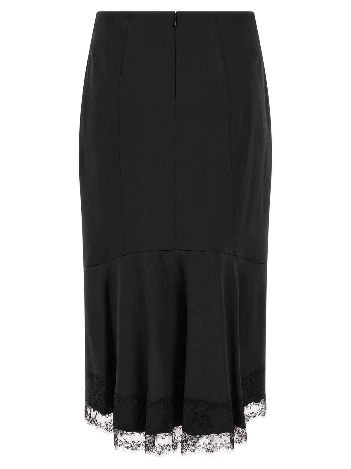 Lace sheath skirt