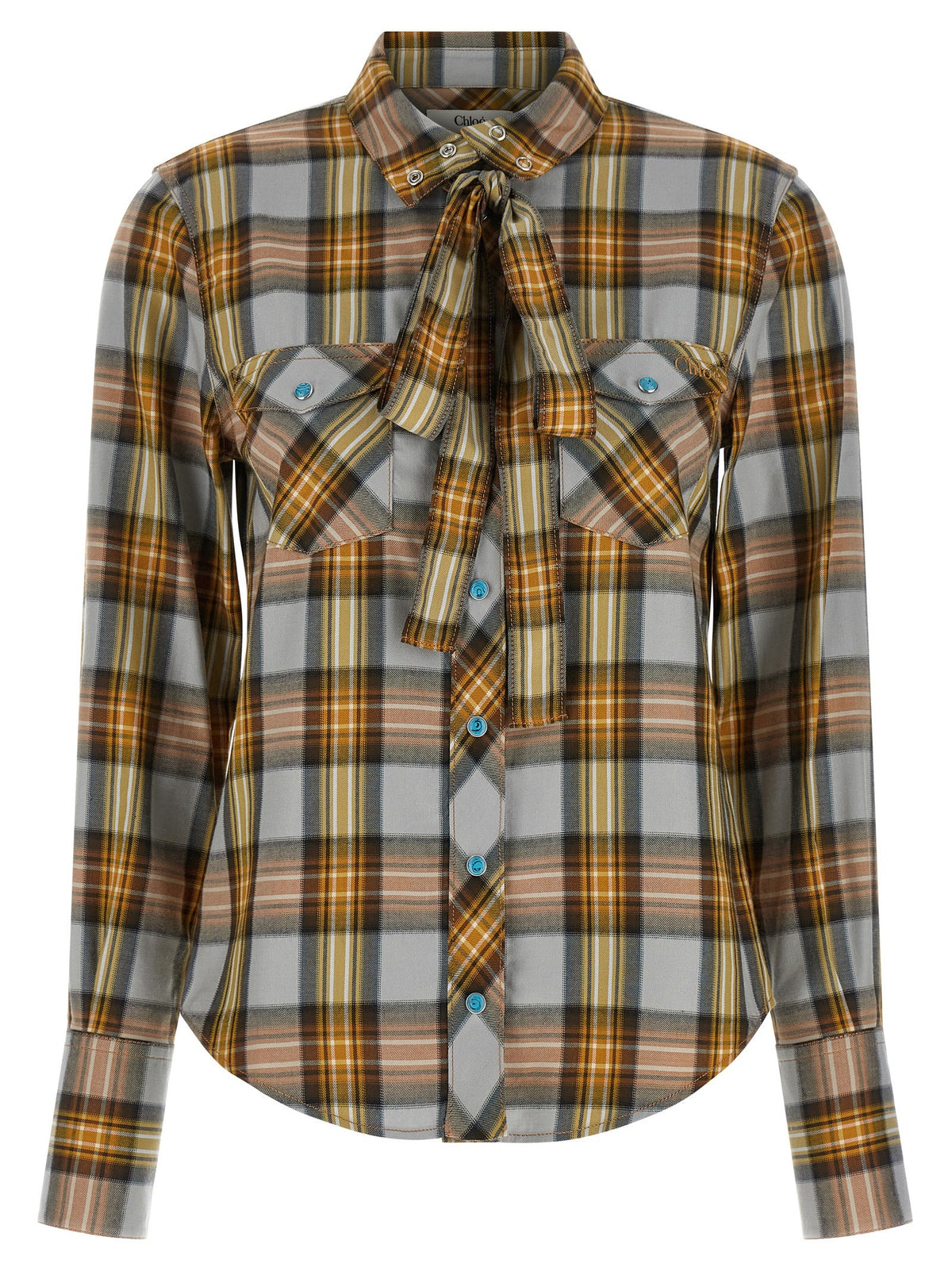 Lavaglière checked shirt