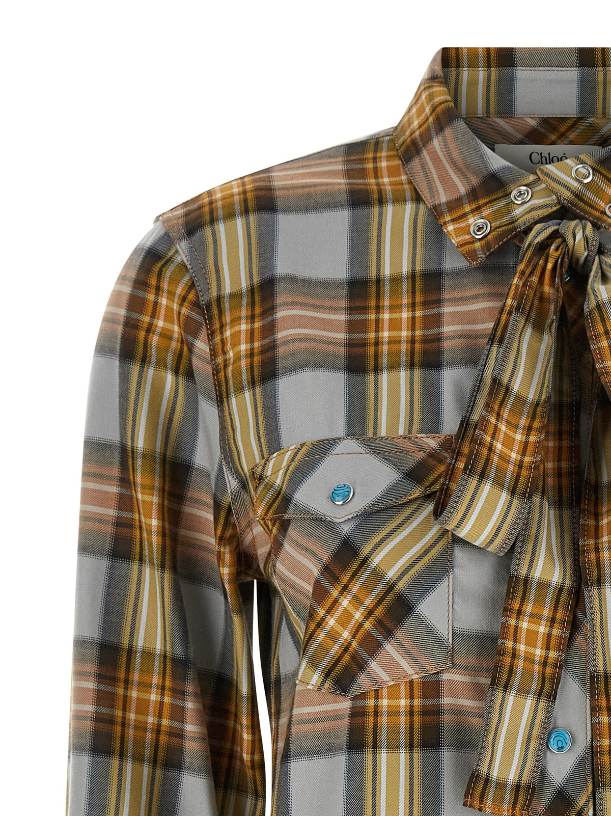 Lavaglière checked shirt