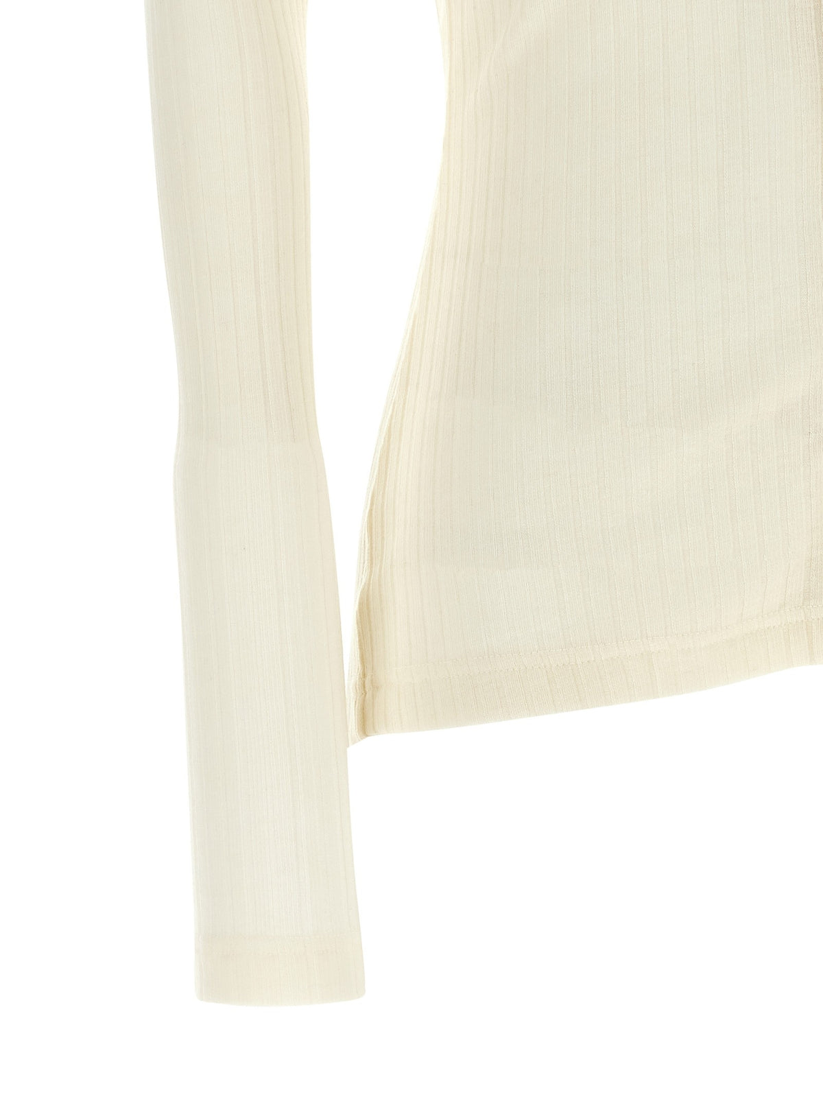 Lavallière neck cardigan