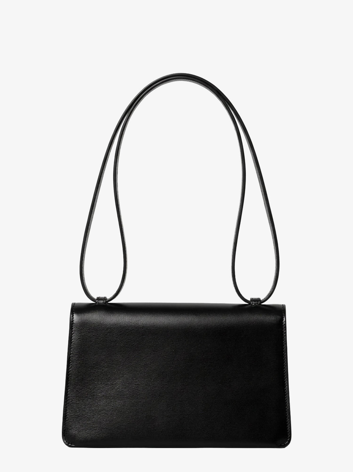 Le 17 leather crossbody bag with metal Triomphe closure