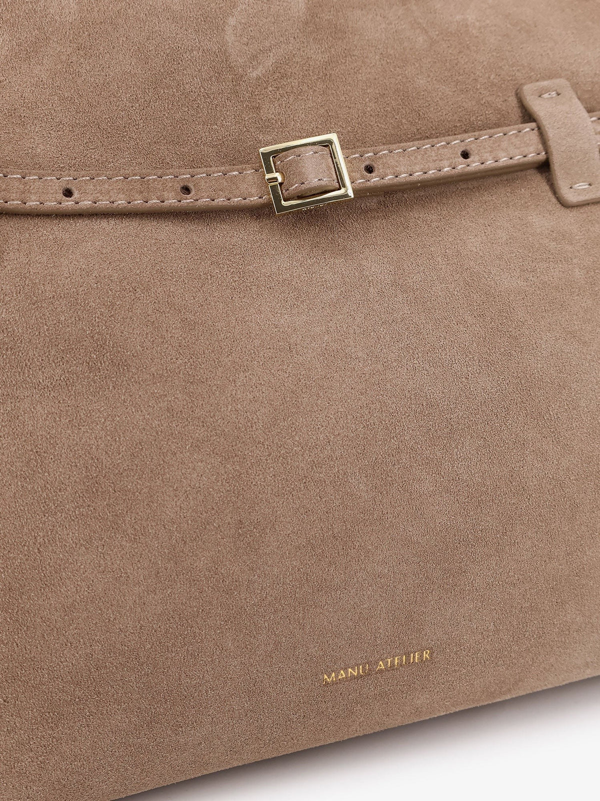 Le Cambon 35 suede shoulder bag