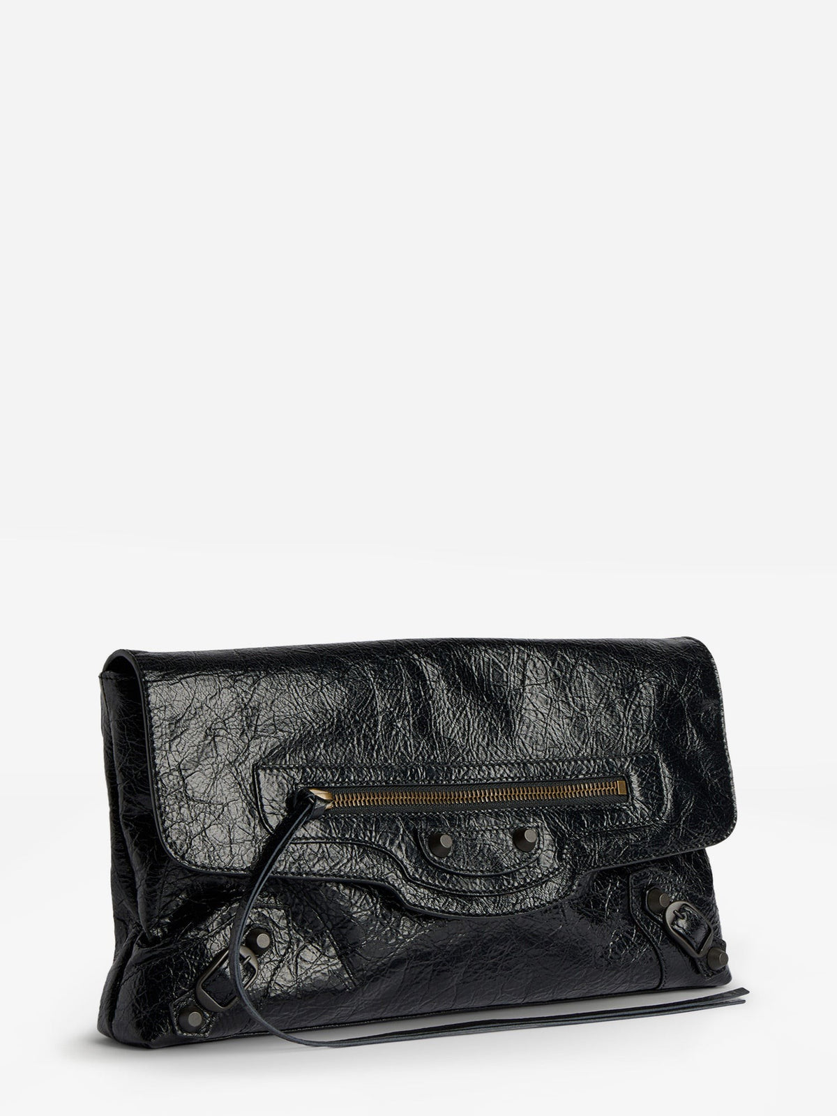 Le City leather clutch bag