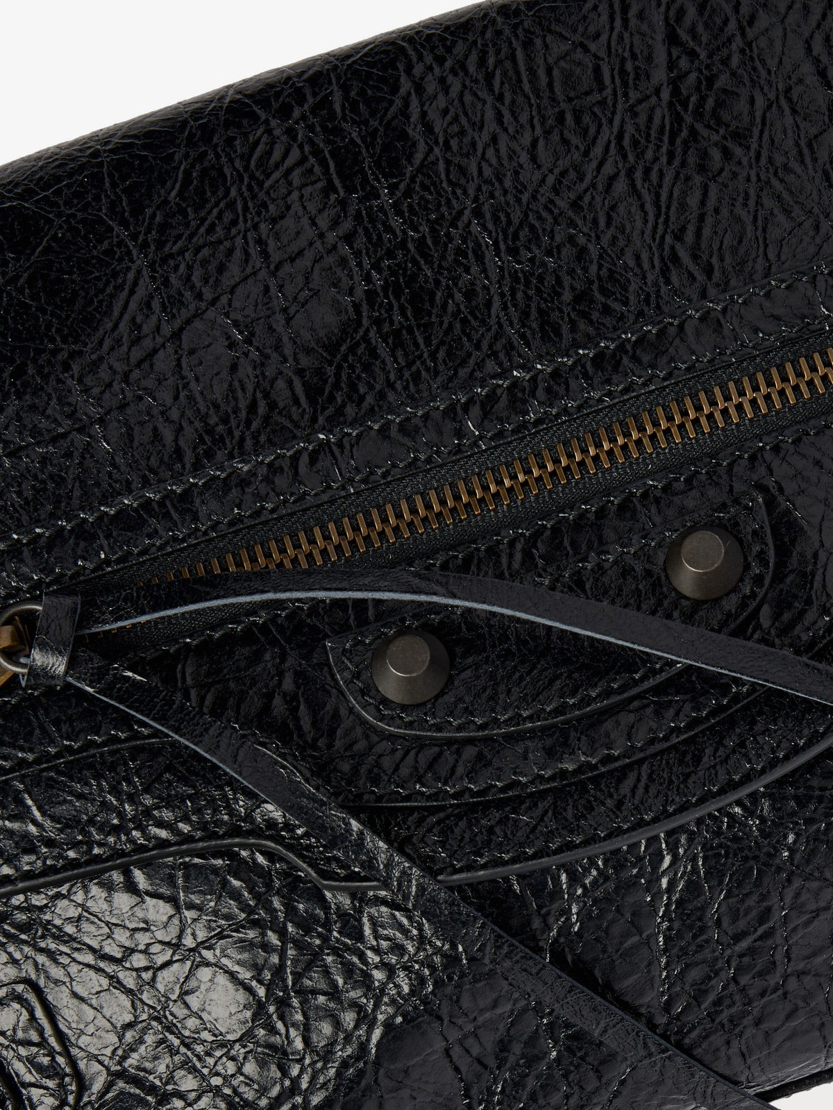 Le City leather clutch bag