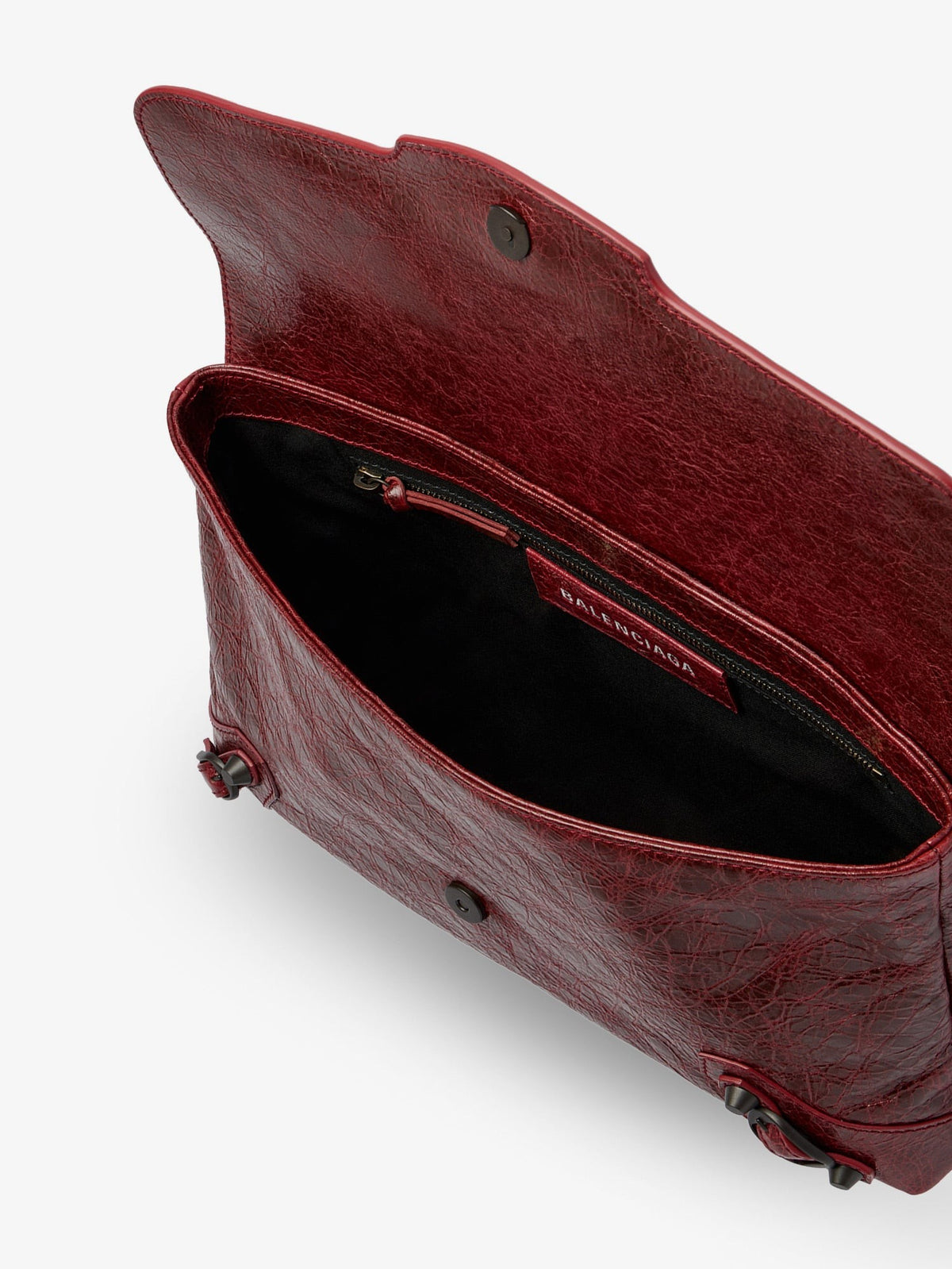 Le City leather clutch