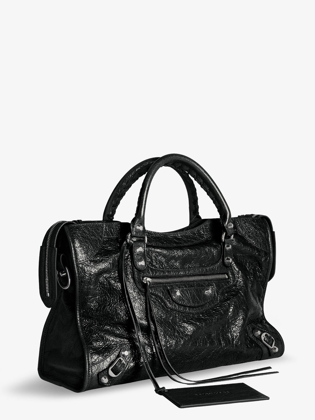 Le City M leather crossbody bag