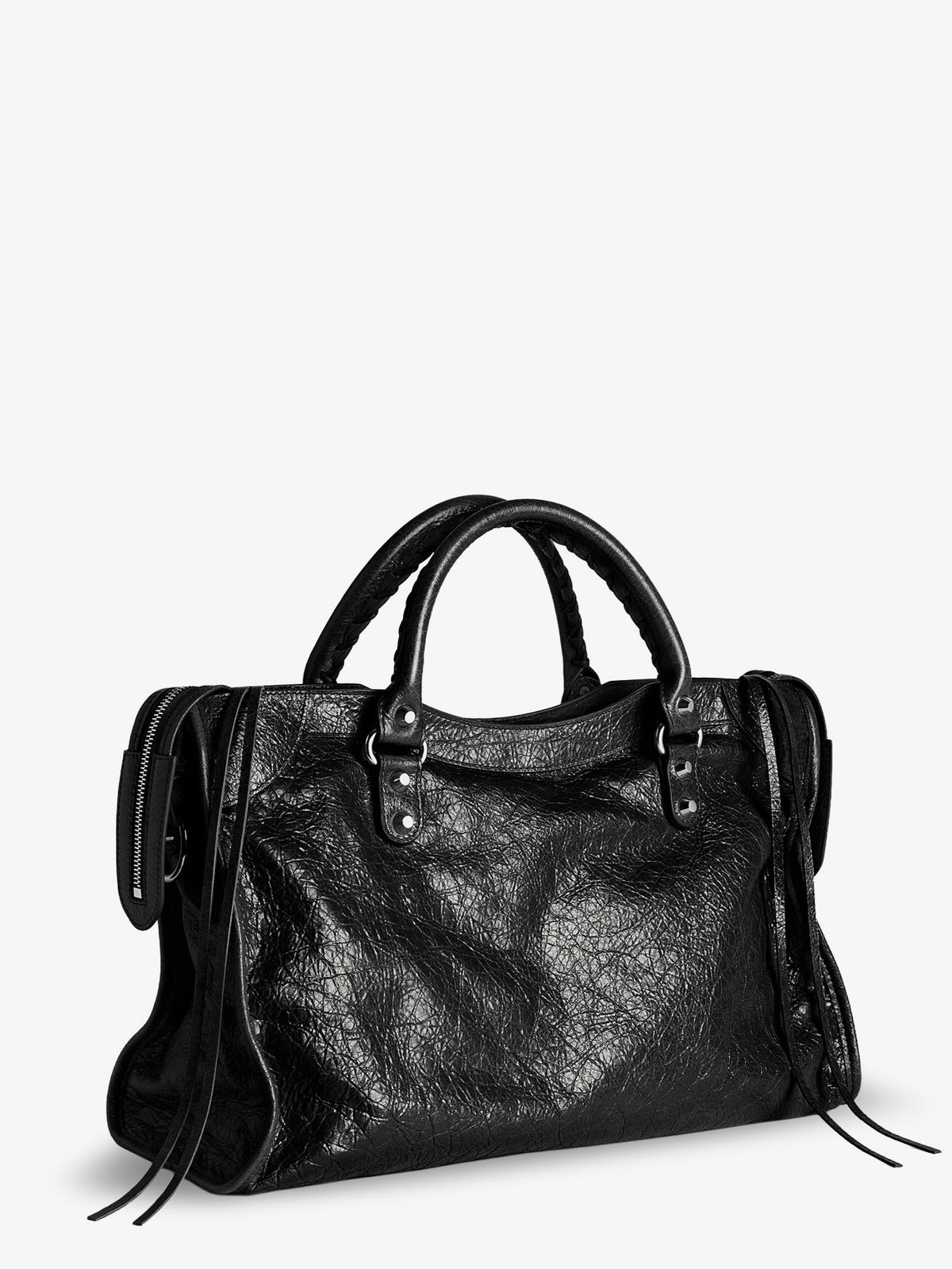 Le City M leather crossbody bag