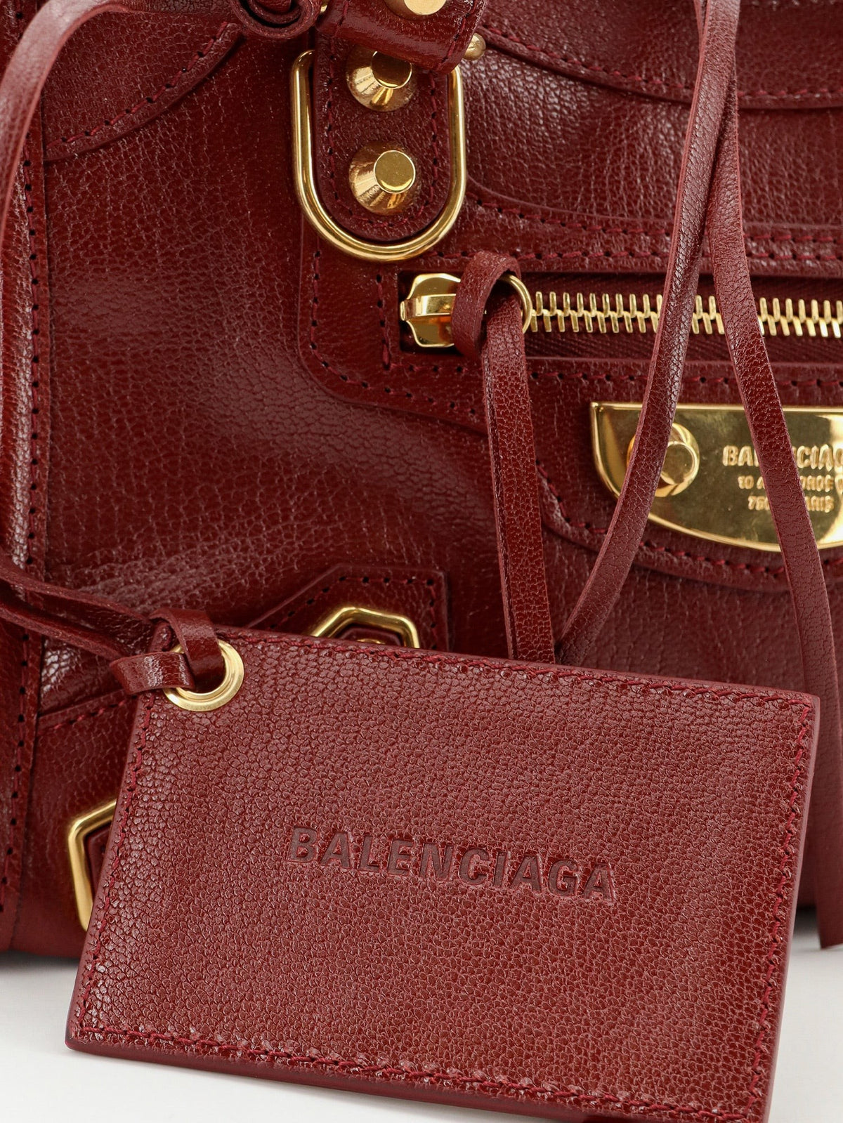 Le City Uptown Mini leather handbag
