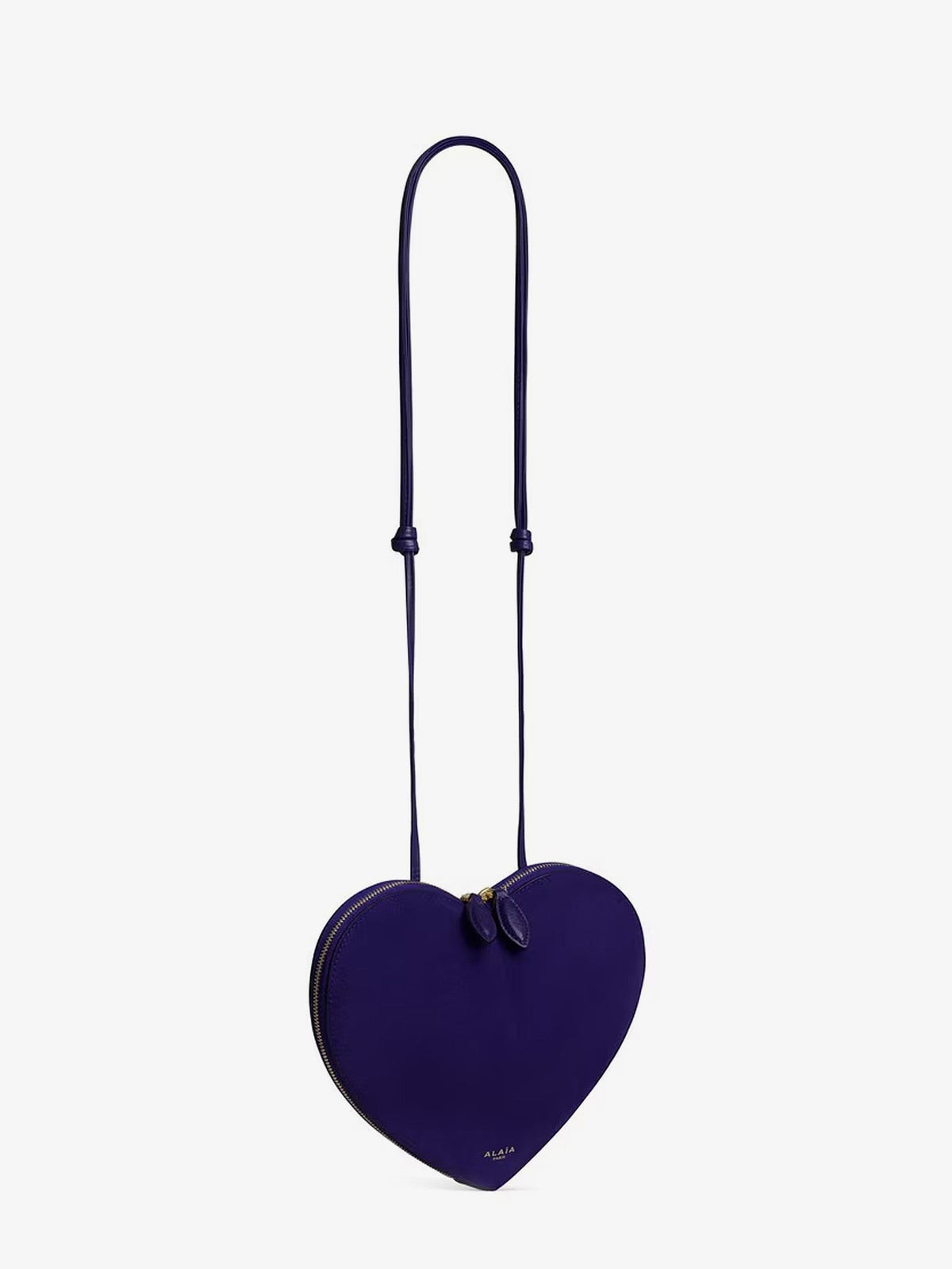 Le Coeur suede crossbody bag