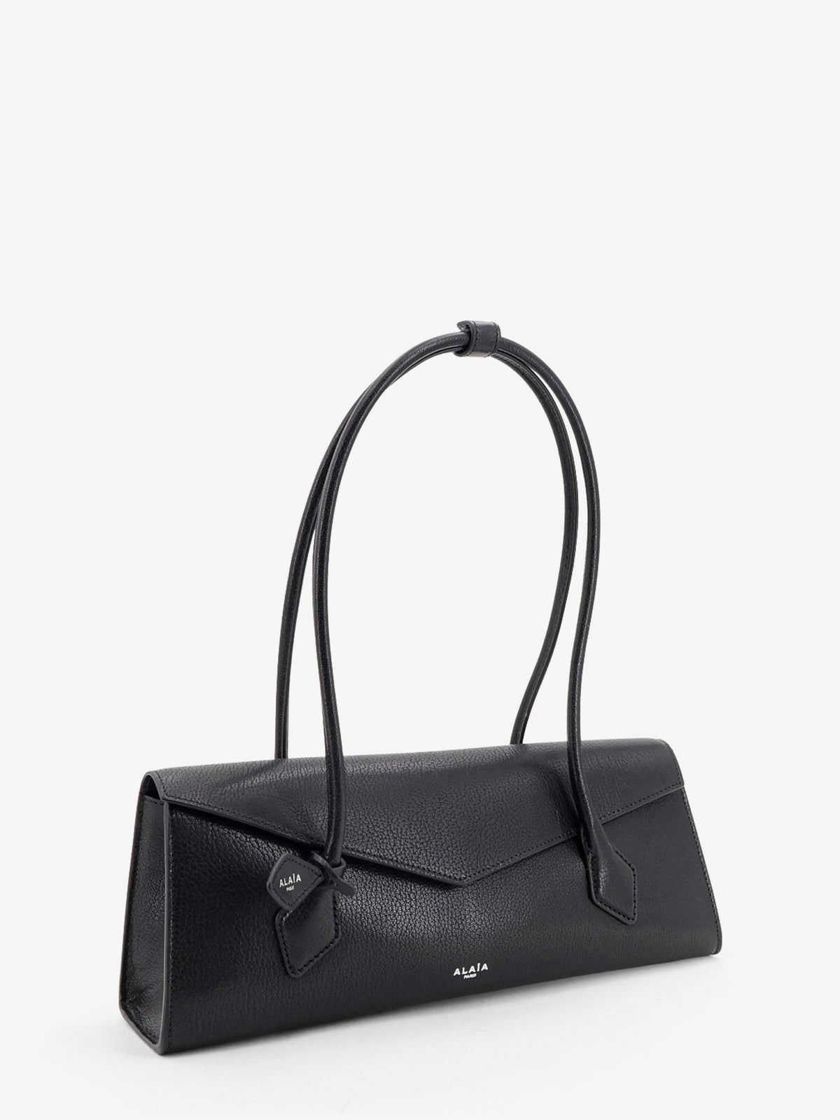 Le Teckel Flap leather handbag