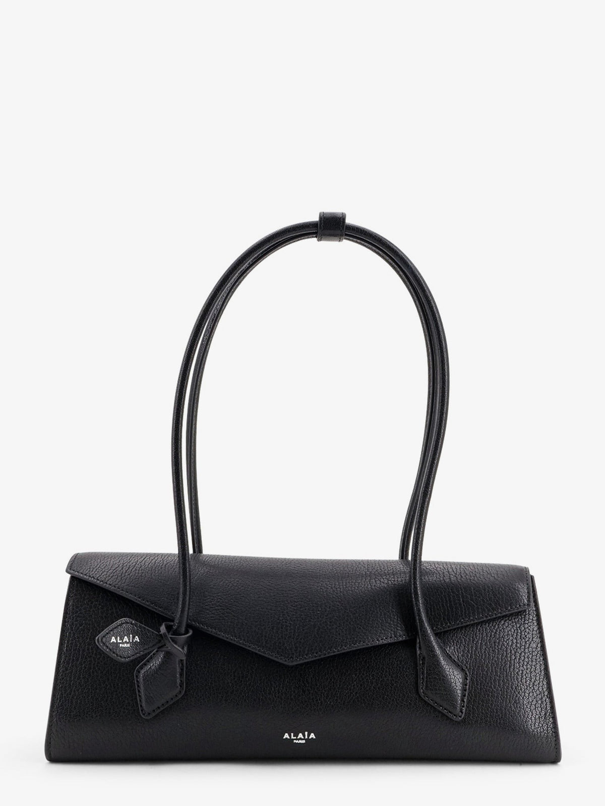 Le Teckel Flap leather handbag