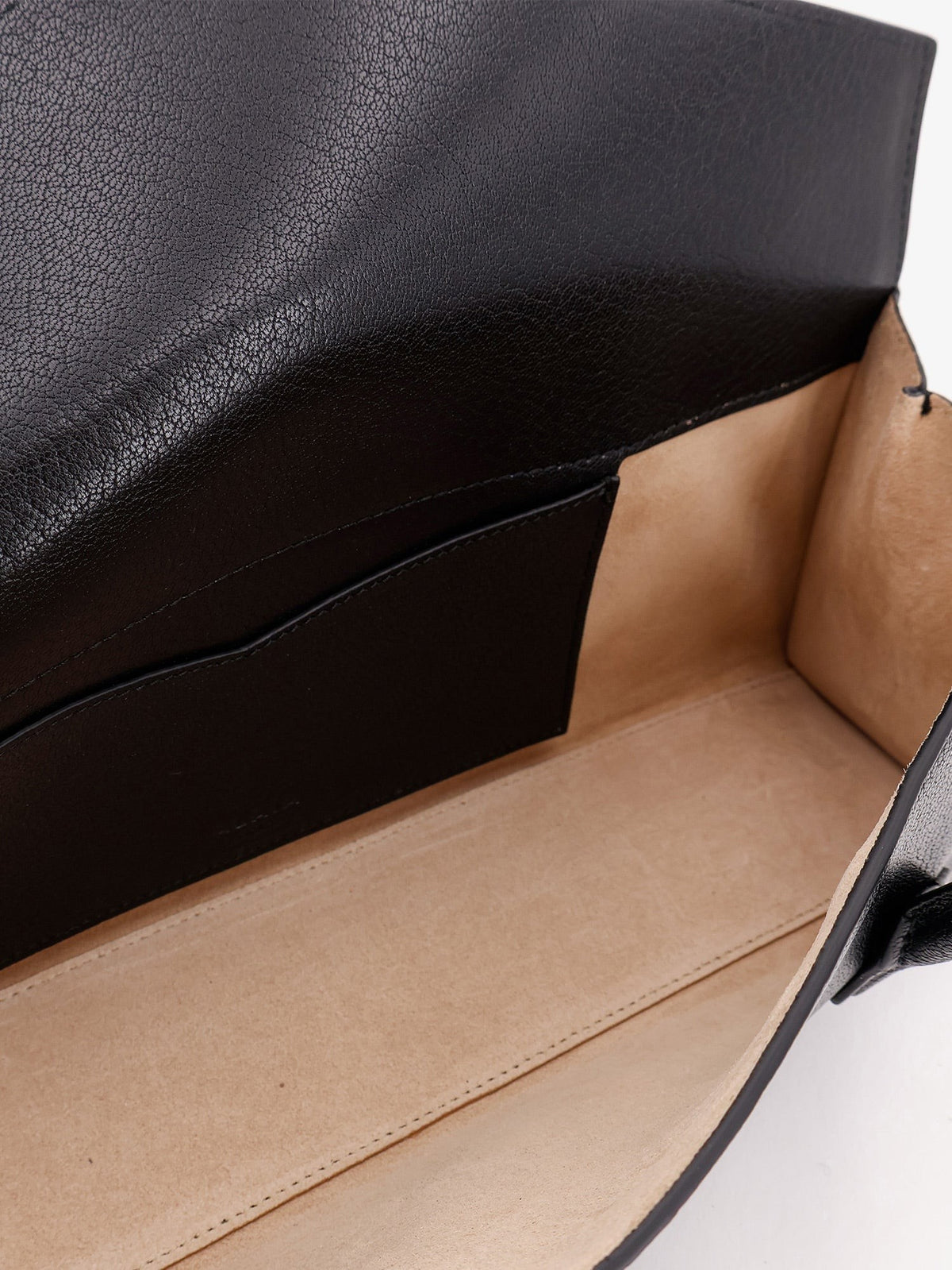 Le Teckel Flap leather handbag