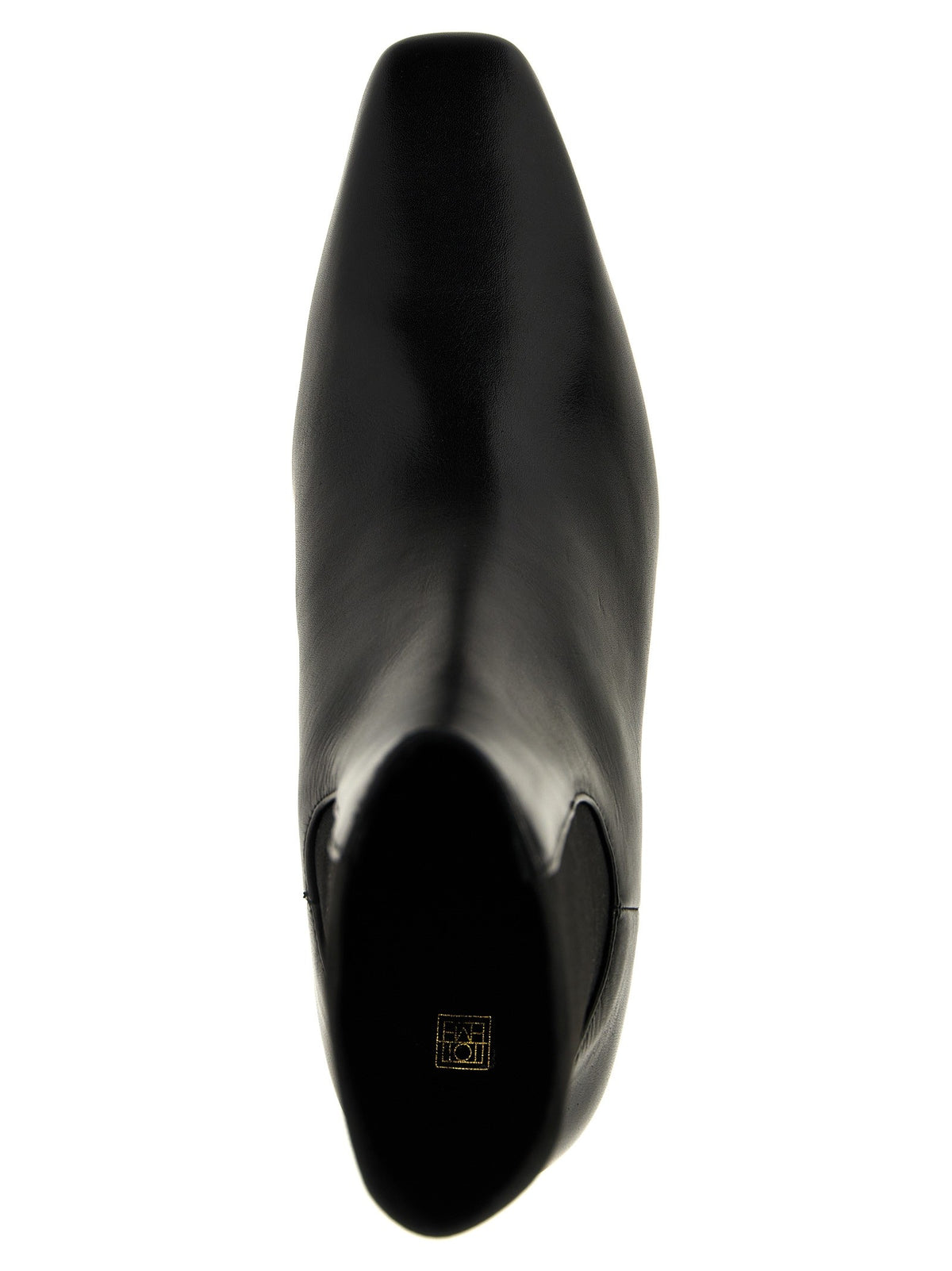 Leather ankle boots