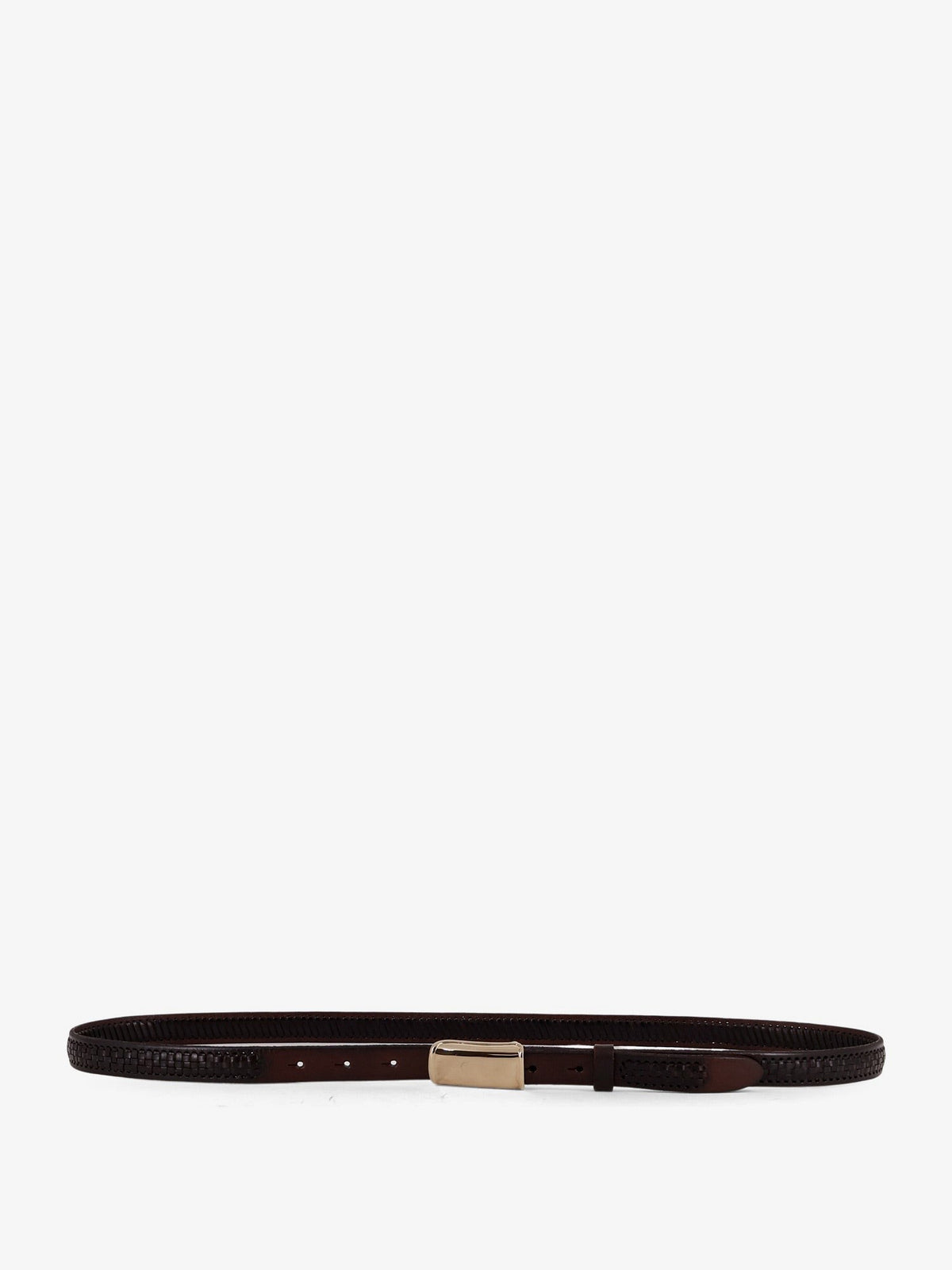 Leather belt