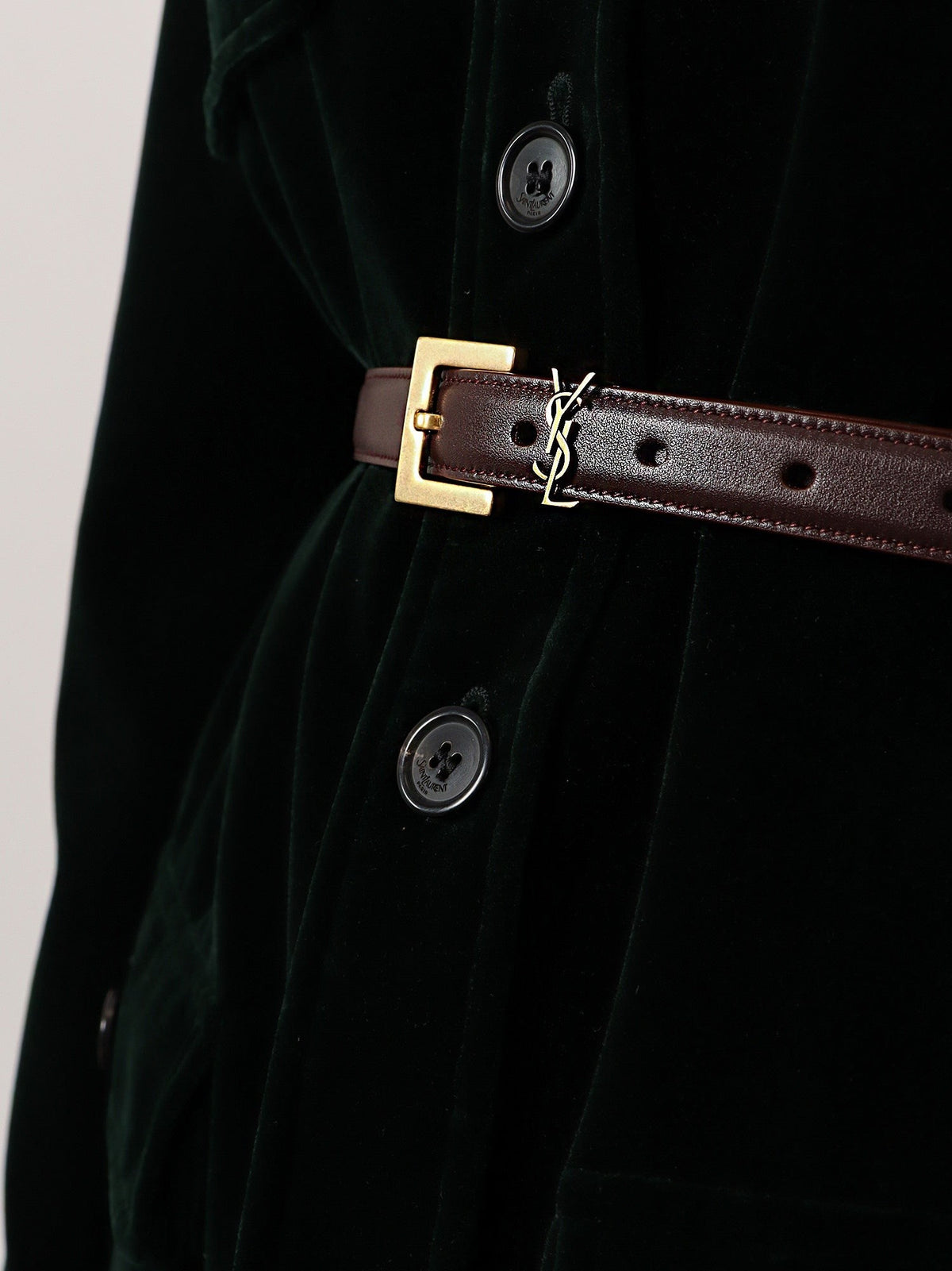 Leather belt