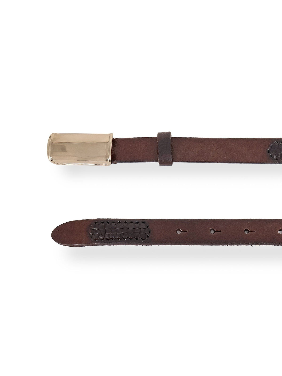 Leather belt