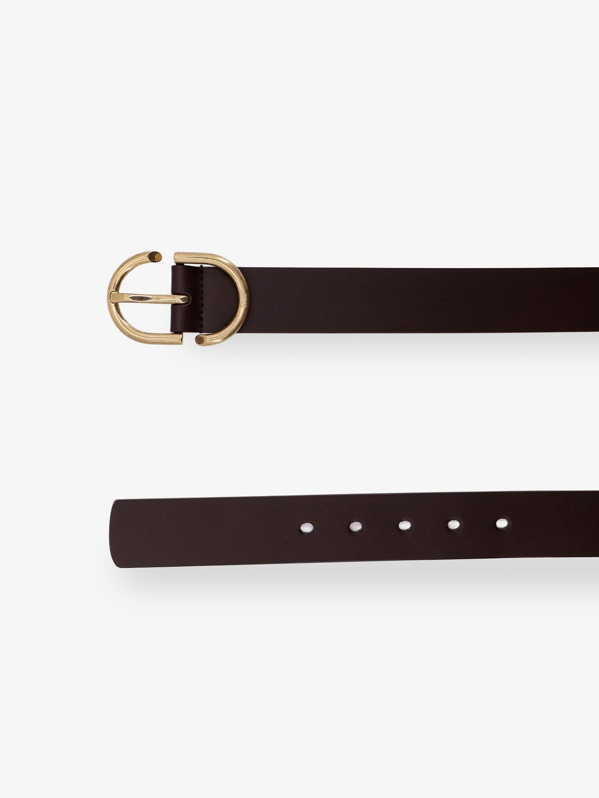 Leather belt
