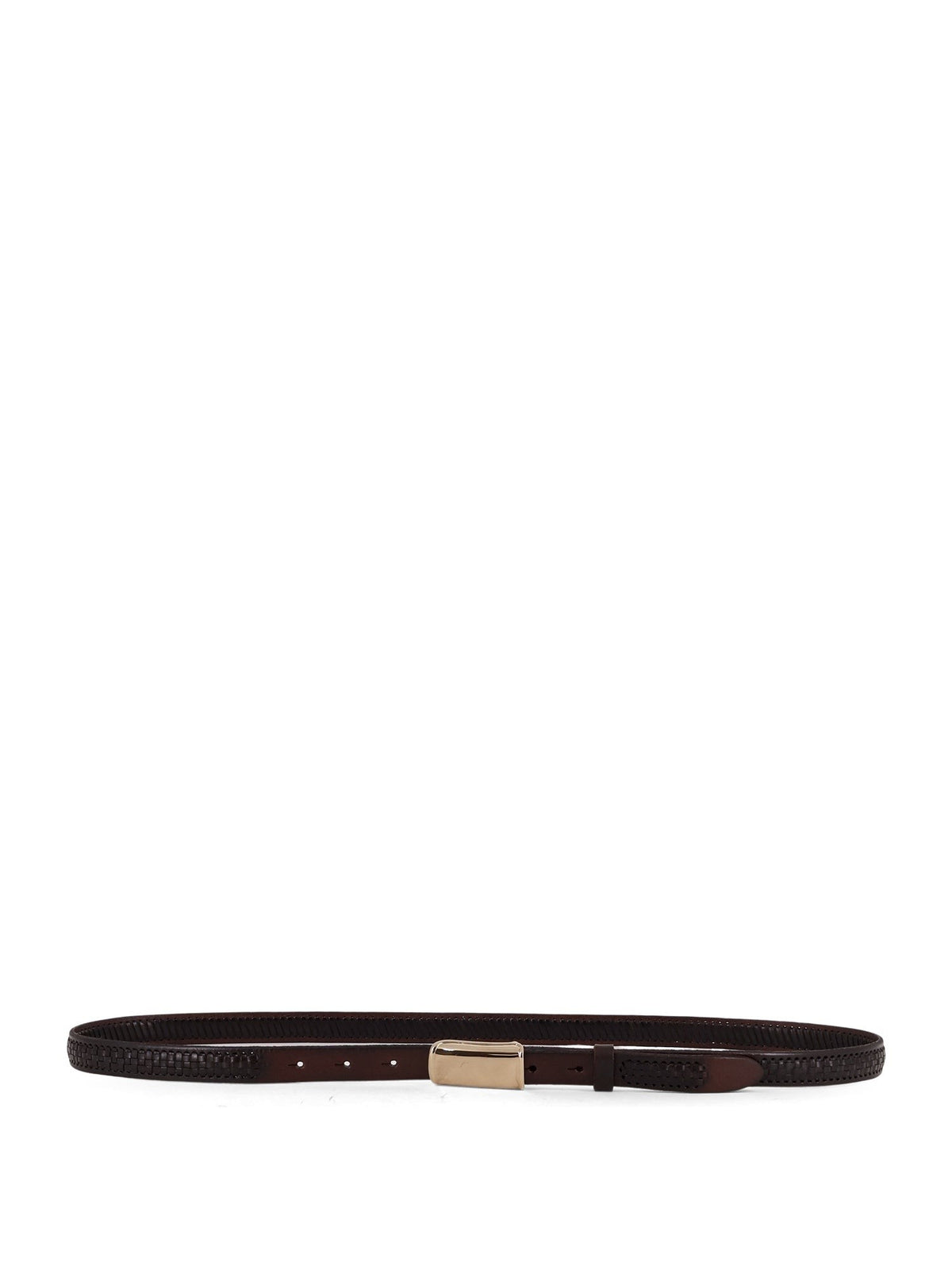Leather belt