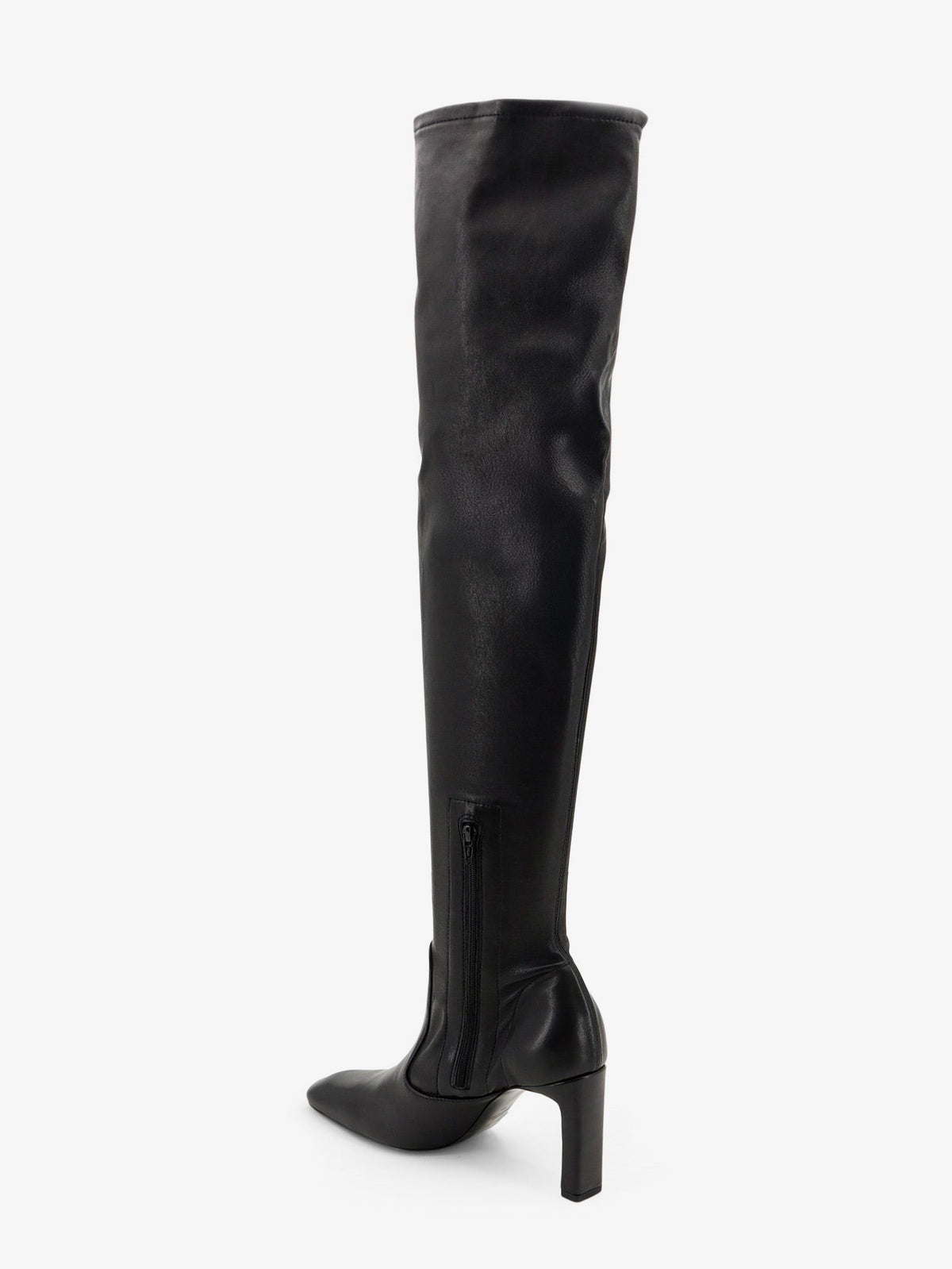 Leather boots