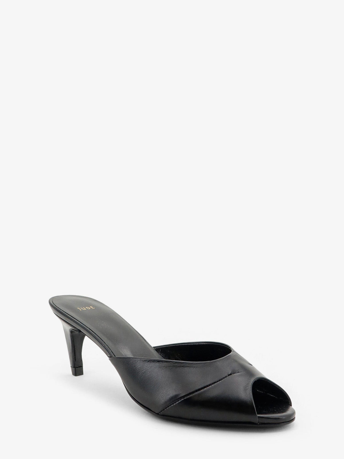 Leather Cave Mule Sandals