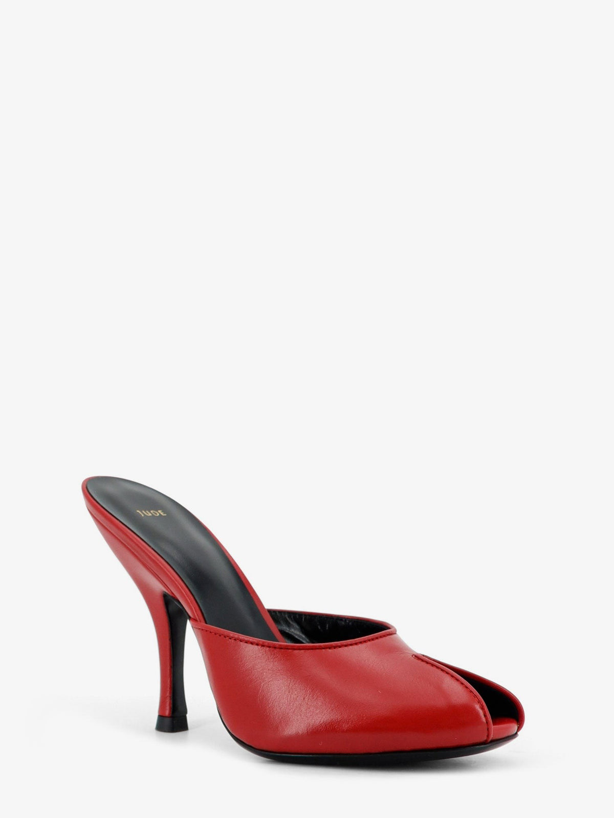 Leather Date Mule Sandals