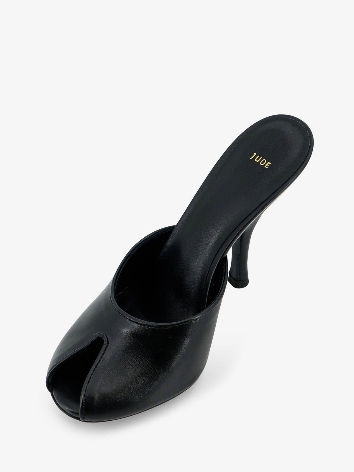 Leather Date Mule Sandals