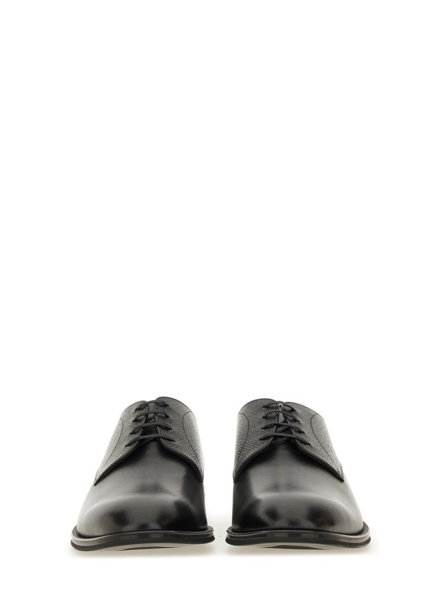 LEATHER "DERBY" LOAFER