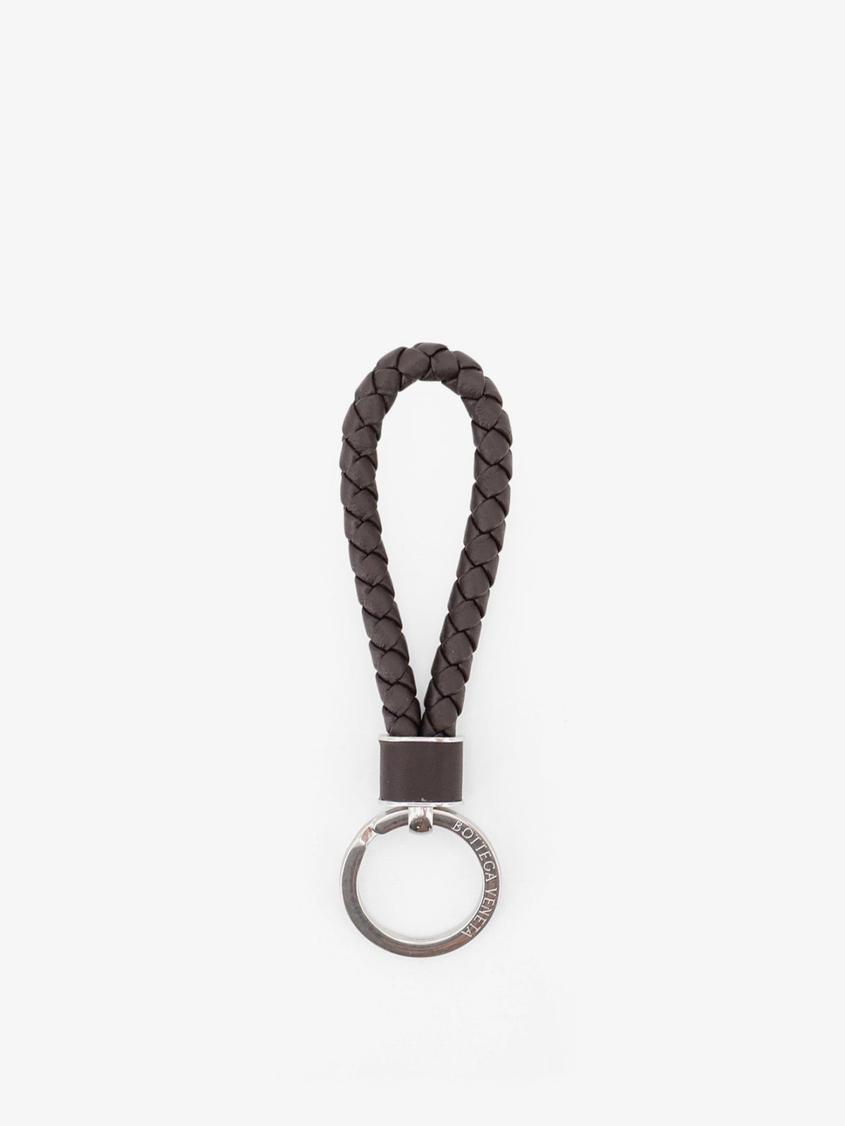 Leather keychain