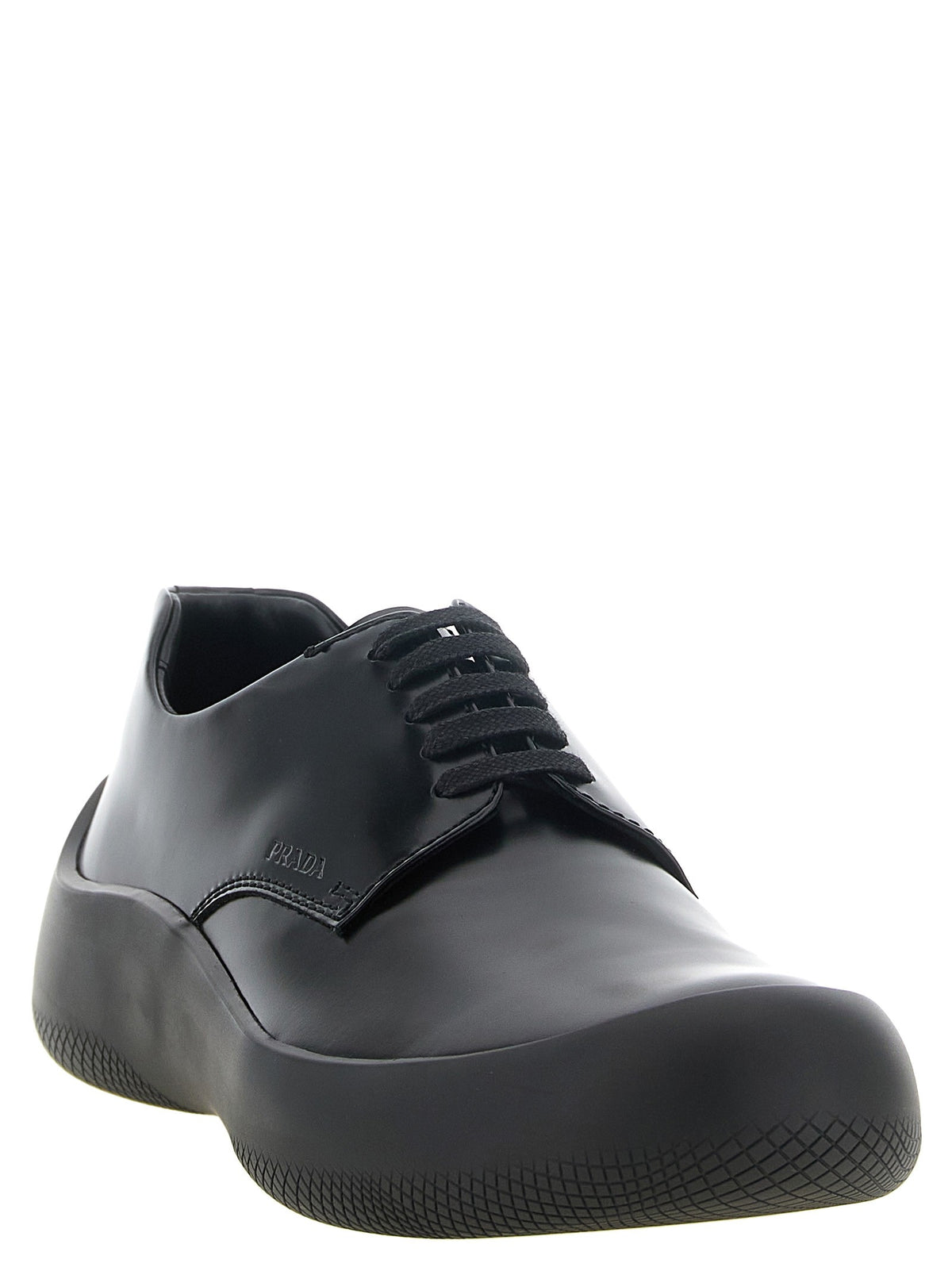 Leather Lace-Up Shoes