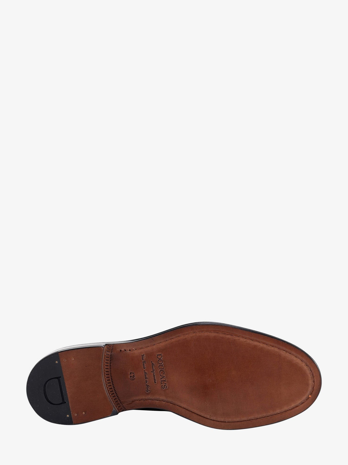 Leather lace-up