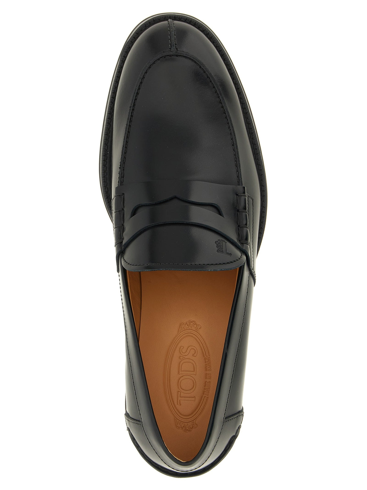 Leather loafers